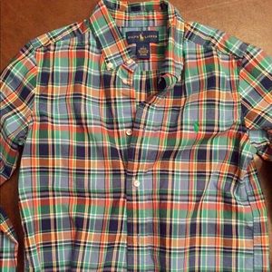 Ralph Lauren boys long sleeve button down shirt